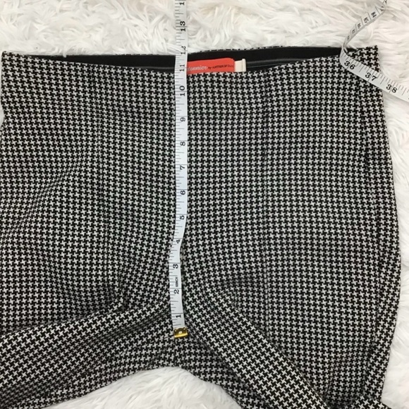 Anthropologie Cartonnier Cropped Houndstooth Pants M - Picture 3 of 6